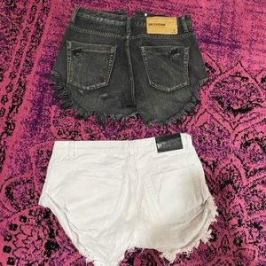 BLACK One Teaspoon Shorts
